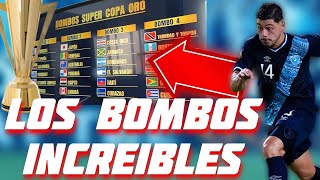 BRUTAL LOS BOMBOS DE LA SUPER COPA ORO SEGUN UNA SIMULACION DE CONCACAF Y SI ESTA INCLUIDA GUATE [upl. by Anifled]