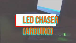 LED chaser arduinousing CD4017 [upl. by Nitin]