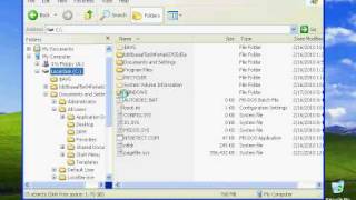 Windows XP File Management  Part 1 [upl. by Aicenav]