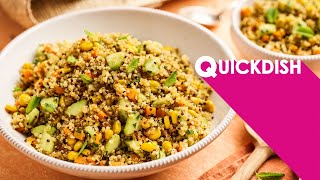 Quinoasalat To Go  Vegan [upl. by Nodrog]