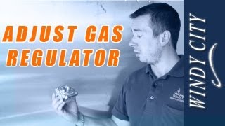 How to adjust gas pressure adjust gas regulator tutorial DIY Windy City Restaurant Equipment Parts [upl. by Wren42]