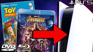 Can You Use DVDs and BLURAYs on PS5 [upl. by Letnoj792]