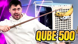 Modifiqué este PC con Impresora 3D😎  Cooler master Qube 500 [upl. by Ellenaj]