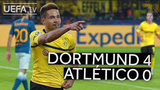 DORTMUND 40 ATLÉTICO UCL HIGHLIGHTS [upl. by Llezo]