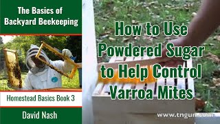 How to Use Powdered Sugar to Control Varoa Mites [upl. by Solrak177]