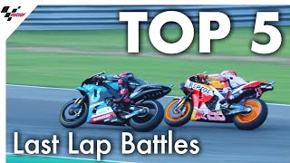 Top 5 last lap battles in 2019 [upl. by Annoyed]