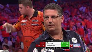 PDC Premier League Darts 2018  Week 12  Daryl Gurney  Gary Anderson [upl. by Anaidirib194]