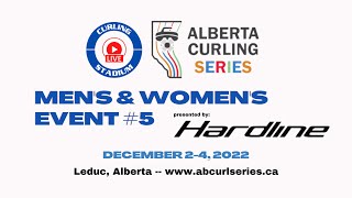 FINAL Sae Yamamoto vs Michelle Hartwell  Curling Stadium Alberta Curling Series 5 [upl. by Ries]