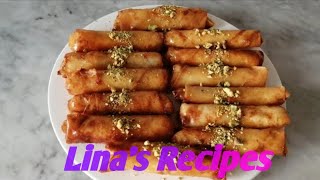 زنود الست بأسهل واسرع طريقةZnoud El sett Linas Recipes [upl. by Talbott]