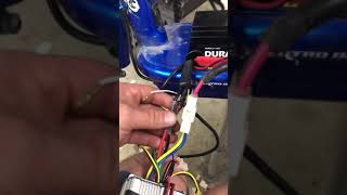 How to hook up 48V controller to an electric battery operated scooter [upl. by Delora]