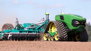 Autonomous Electric Tractor  Future of Farming  John Deere [upl. by Larimer258]