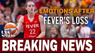 Caitlin Clark Admits She Needs to Improve Controlling Her Emotions After Fevers Loss [upl. by Honeywell]