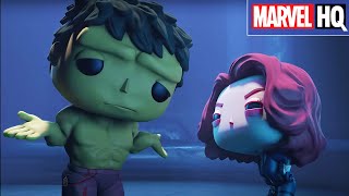 Marvel y Funko  Corto Situación difícil  Marvel HQ España [upl. by Naimaj397]