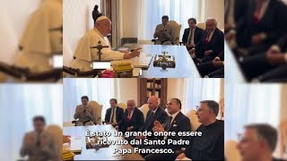 Ghribi incontra Papa Francesco impegno per pace e fratellanza [upl. by Arej914]