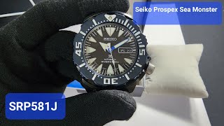 Seiko Prospex Sea Monster  SRP581J1  4R36 [upl. by Nalyk]