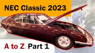 NEC Classic Car Show 2023  part 1 [upl. by Dis]