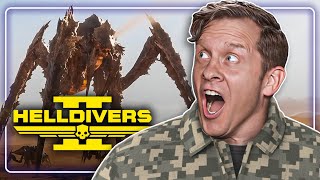 REAL Spec Ops Reacts to Helldivers 2 [upl. by Evered]