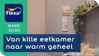 Eetkamer inrichten met Souraya van Binti home  Flexa verf [upl. by Sehguh]