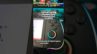 Doyoki Epoch Controller Review unboxing nintendoswitch joycon doyoky bigjoycon binbok [upl. by Callas]