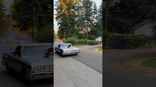 1000 HP BLOWN EL CAMINO BURNOUT [upl. by Abernathy]