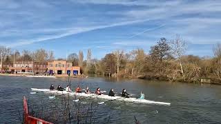 Torpids 2022  Rowing On  Catz W2 3260 17th33 [upl. by Trant153]