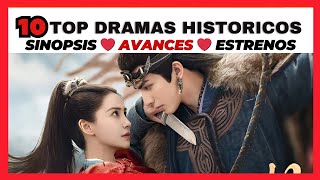 Los mejores dramas sub español históricos de fantasía amor romance y acción  Resumen de trailers [upl. by Nananne740]