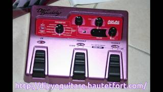 Akai HV1 Hamonizer Duo Buddy avec guitare [upl. by Fortunia]