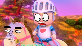 JJs Magical Pony Ride 🐎 CoComelon Nursery Rhymes amp Kids Songs Funny Facial Expressions 2 [upl. by Atener]