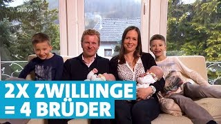 Doppeltes Zwillingsglück Die Familie aus Bad Ditzenbach bekommt erneut Zwillinge [upl. by Jenn46]