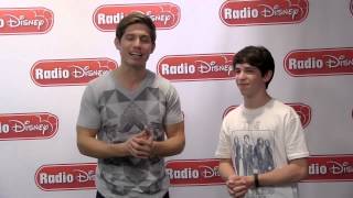 Zachary Gordon from quotDiary of a Wimpy Kid Dog Daysquot Summertime Quiz  Radio Disney [upl. by Groome]