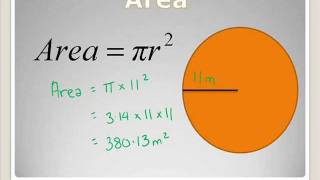 Area of circle  Circumference of circle  Volume of cylinders [upl. by Jablon]