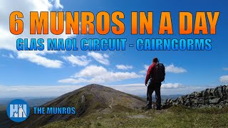 6 Munros in a Day Glas Maol Circuit  Tolmount  Tom Buidhe  Cairngorms Glenshee  Munro Bagging [upl. by Patterman]