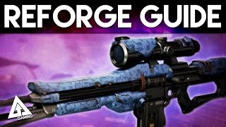 Destiny Reforging Guide  Best Perks for Sniper Rifles And The Best Sniper for PvP [upl. by West736]