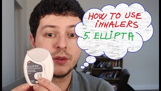 5 How to use inhalers  Ellipta Incruse Anoro Relvar Trelegy Breo [upl. by Eissac]