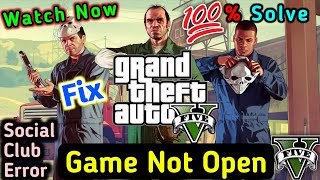 FIX GTA 5 NOT RUN  GTA 5 NOT OPEN GTA 5 STARTING PROBLEM  GTA 5 LAUNCHING PROBLEM GAMERSLOVER [upl. by Htezil]