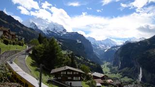 Relaxing view from Wengen at 18092013 [upl. by Bevvy414]