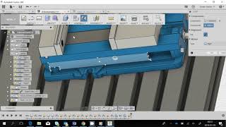 how to fusion 360 CAM milling with vice [upl. by Airotna304]