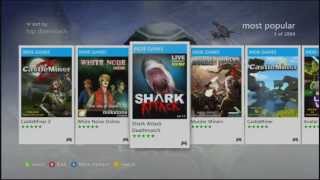 How to Find the Indie Game Section on Xbox 360 [upl. by Gally]