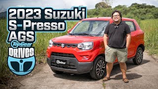 2023 Suzuki SPresso AGS review The SPresso finally goes ‘automatic’  Top Gear Philippines [upl. by Skvorak58]