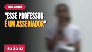 ALUNA DE UNIVERSIDADE DENUNCIA PROFESSOR POR ASSÉDIO DURANTE EVENTO [upl. by Agnola]