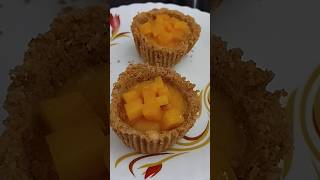 mango tart recipe  easy recipe  tasty recipemangodessert [upl. by Ahsielat]