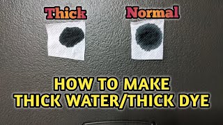 How to make Thickened Dye Recipe using XANTHAN GUMAlternative to Sodium Alginate [upl. by Nyrmac189]