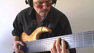 quotPlectrums Lamentquot on 7 string fretless Ebow bass by Eric Czar [upl. by Ial]