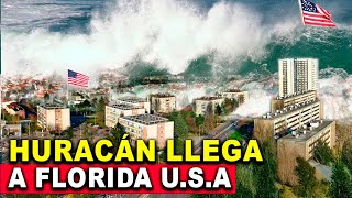 Huracán Milton en Florida Toca tierra ahora El huracán Más Fuerte En vivo [upl. by Annohsat659]