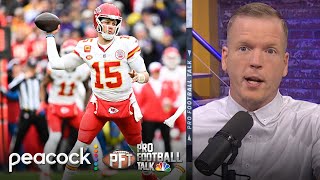 Peaking Patrick Mahomes propels Kansas City Chiefs into Super Bowl  Pro Football Talk  NFL on NBC [upl. by Alesram]