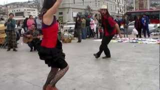 CUECA CHORA PORTEÑA EN VALPARAISO [upl. by Adnawaj16]