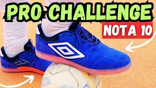 TESTE REAL NA QUADRA⚽ CHUTEIRA FUTSAL UMBRO PRO CHALLENGE ENTROU NA BRIGA DAS MELHORES FUTSAL 2024⁉ [upl. by Gunning644]