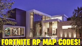 BEST MANSION FORTNITE ROLEPLAY MAP CODES [upl. by Janene80]