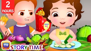 Mango Goldfish Fuzzy Cussly and More ChuChu TV Good Habits Bedtime Stories for Kids [upl. by Ita]