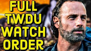 How to WATCH Every Walking Dead Show In Timeline Order  walking dead universe timeline [upl. by Judith]